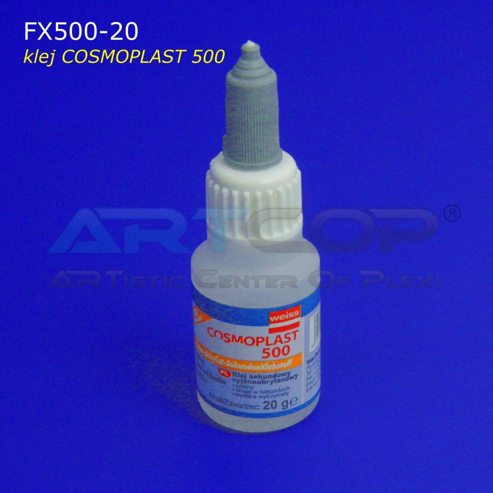 Cyanoacrylate adhesive COSMOPLAST 500 - 20g