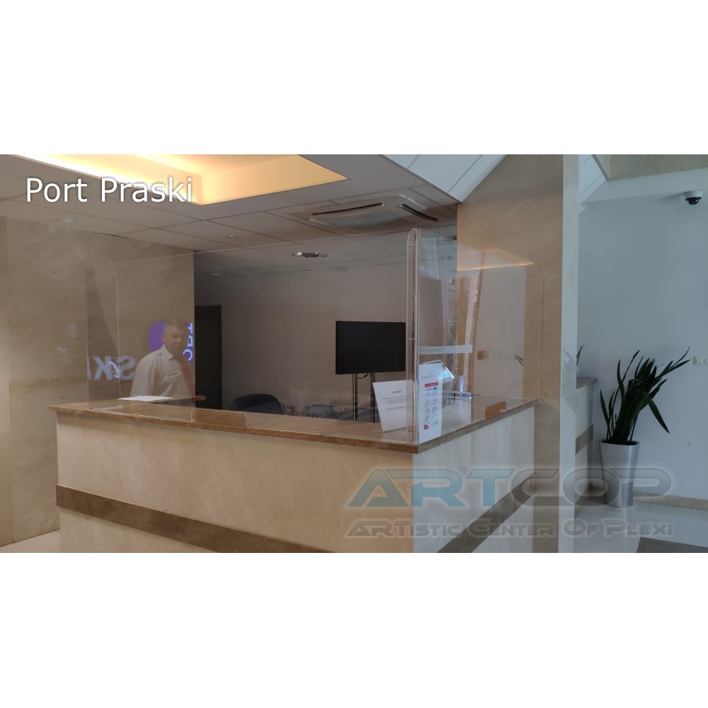 Protective screens (or shields) made and installed in the Port Praski, in Warsaw