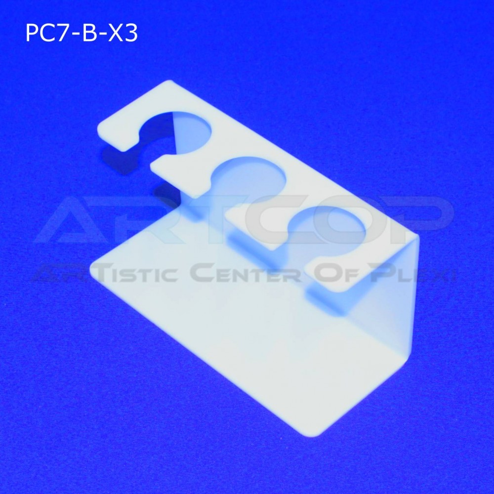 PC7 base for 3 ice cream cone holder - white