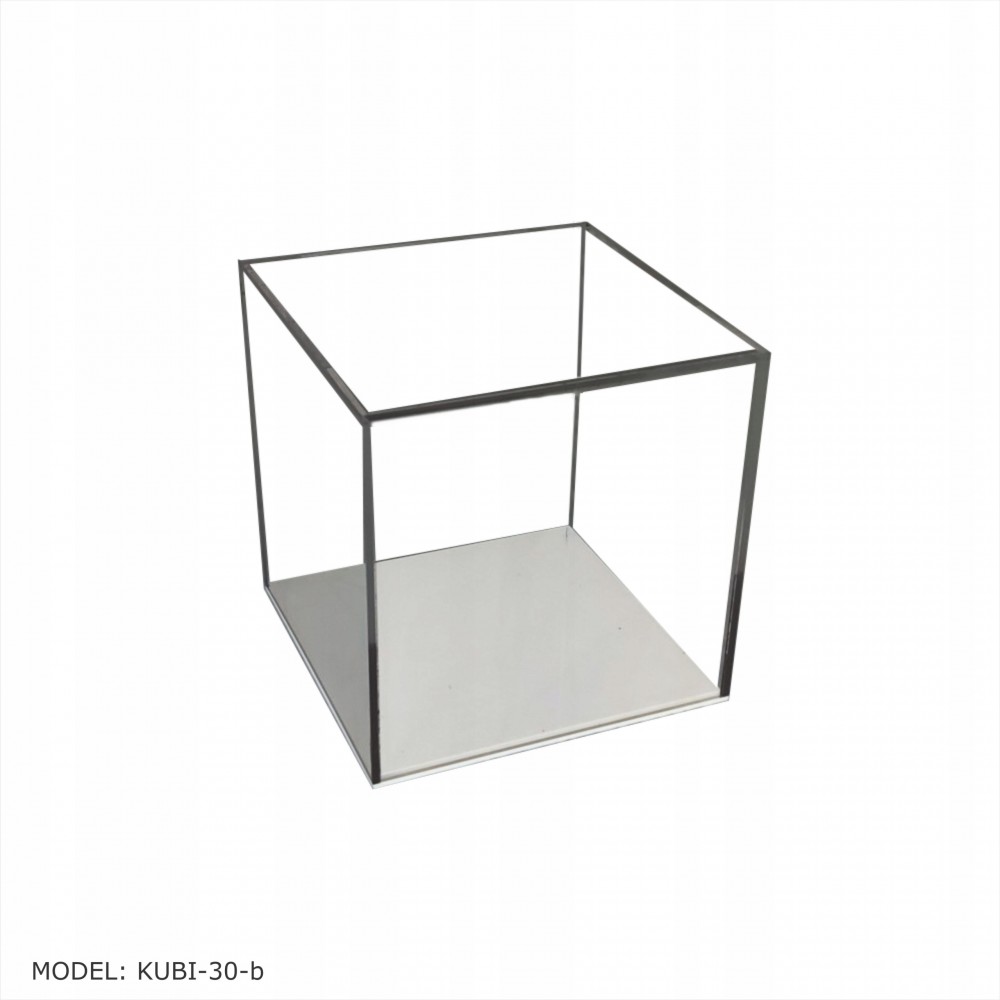 Cubic Display Case / Box with Plexiglass Lid for Product Model (30)