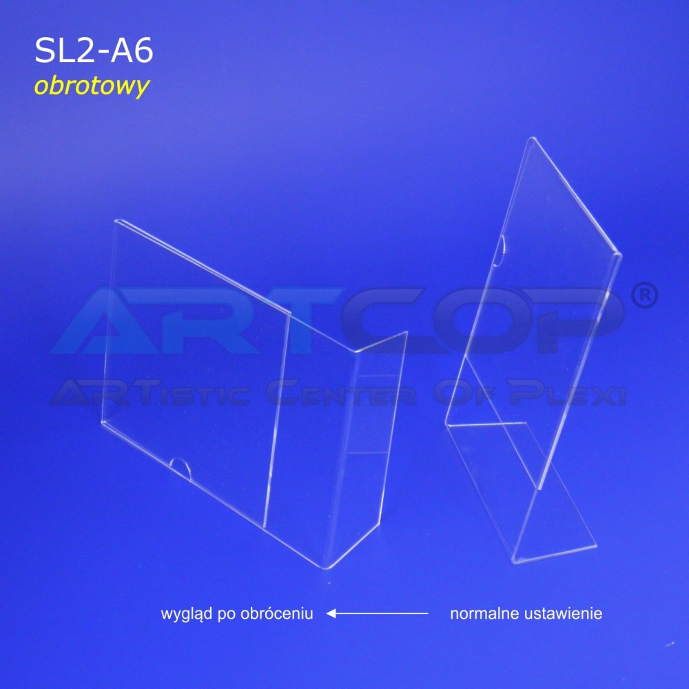 Stojak A7 SL2 typ L pionowo-poziomy - krawędź BŁYSK