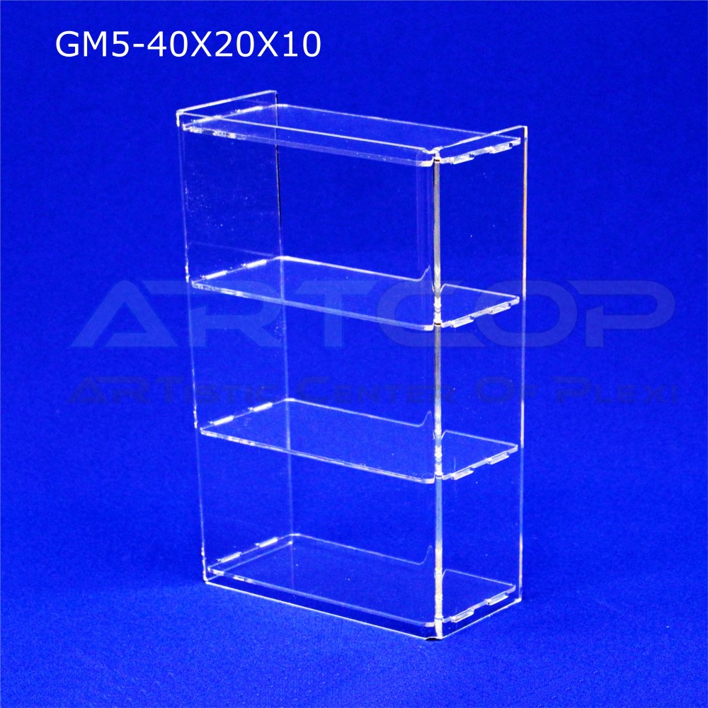 Mini Display Case 40x20x10cm, 5mm Plexiglass, STRONG Version