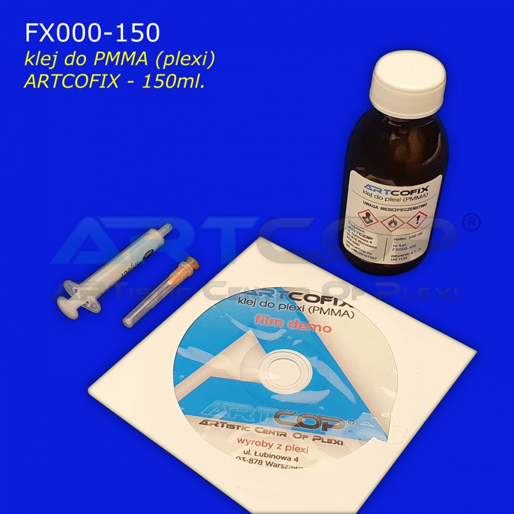Professional glue for plexiglass ARTCOFIX - 150 ml.