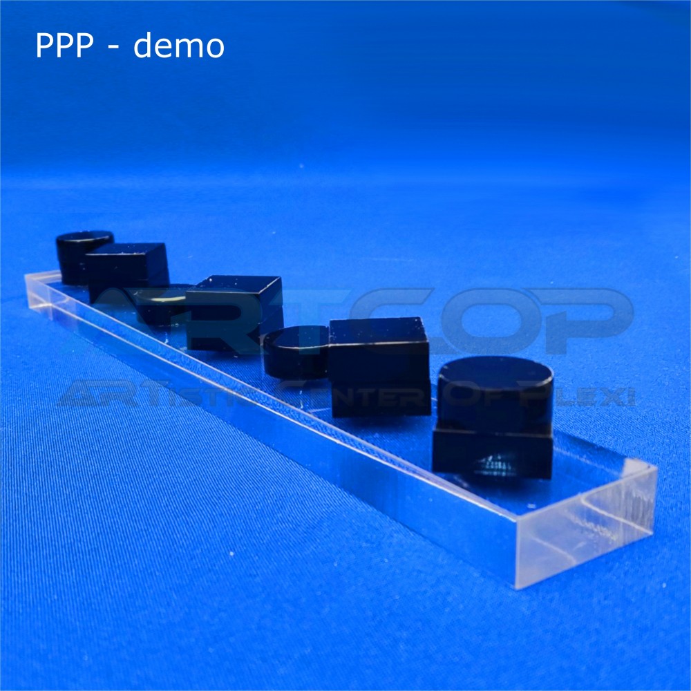 Display Base for Pralines and Monoportion Desserts for Sweet Table or Pastry Shop