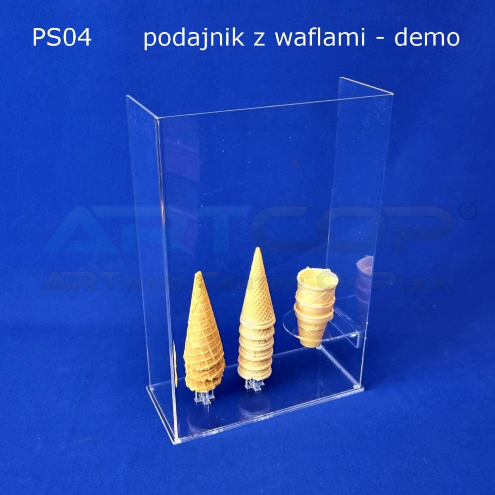 copy of Ice cream cone dispenser, container, cover - model PS01 cream cone holder
