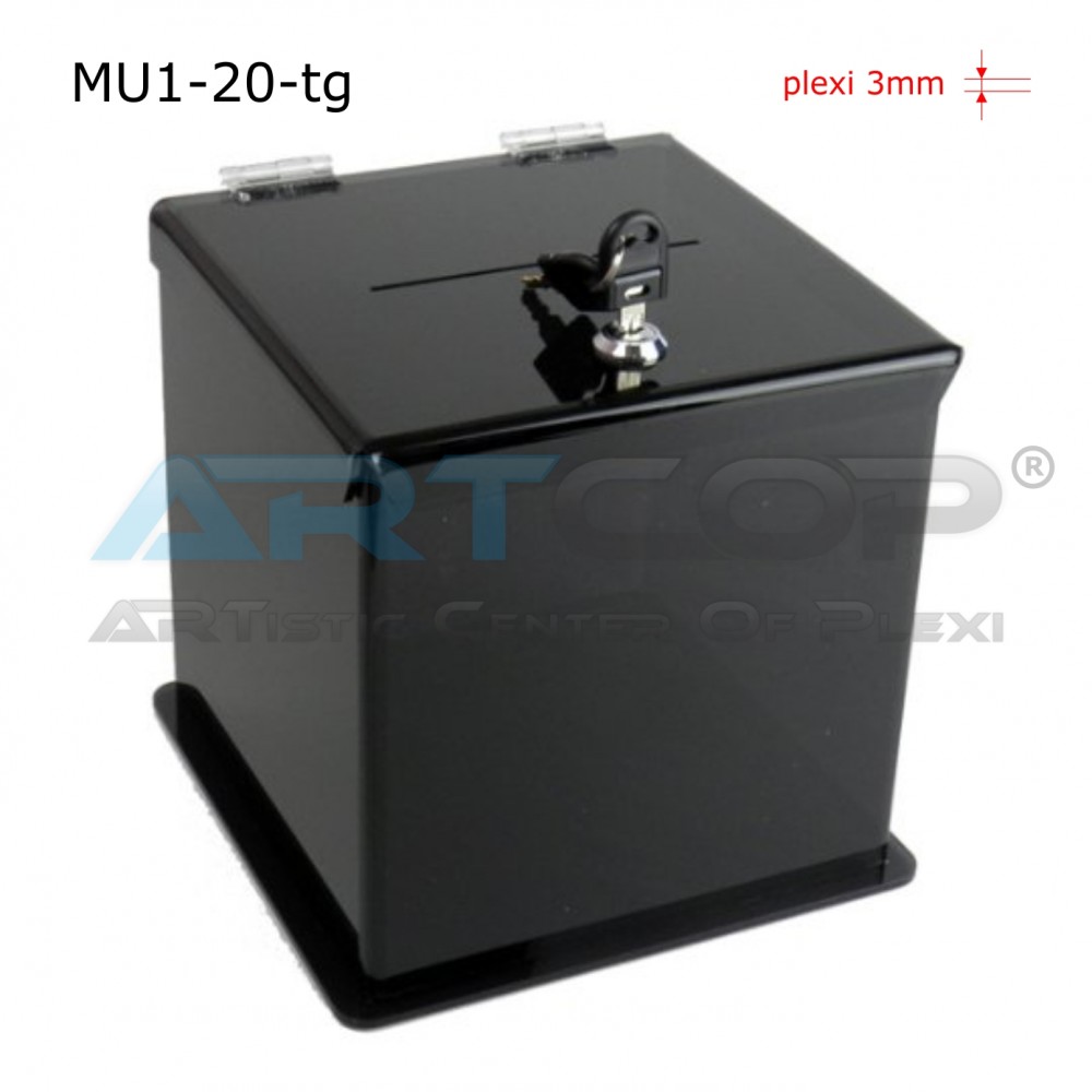 Donation Box – Election Ballot Box T-graphite MU1-30-t2