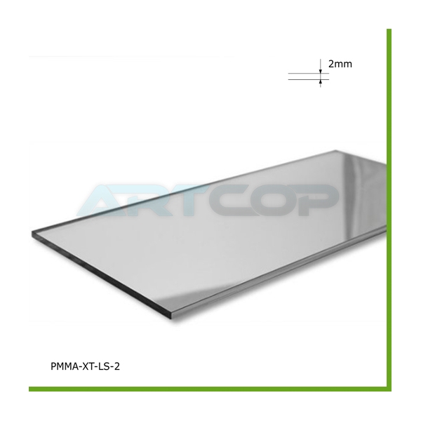 2mm - Mirror from silver plexi - RETAIL