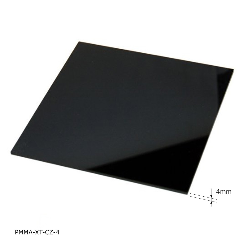 4mm - black plexi - RETAIL