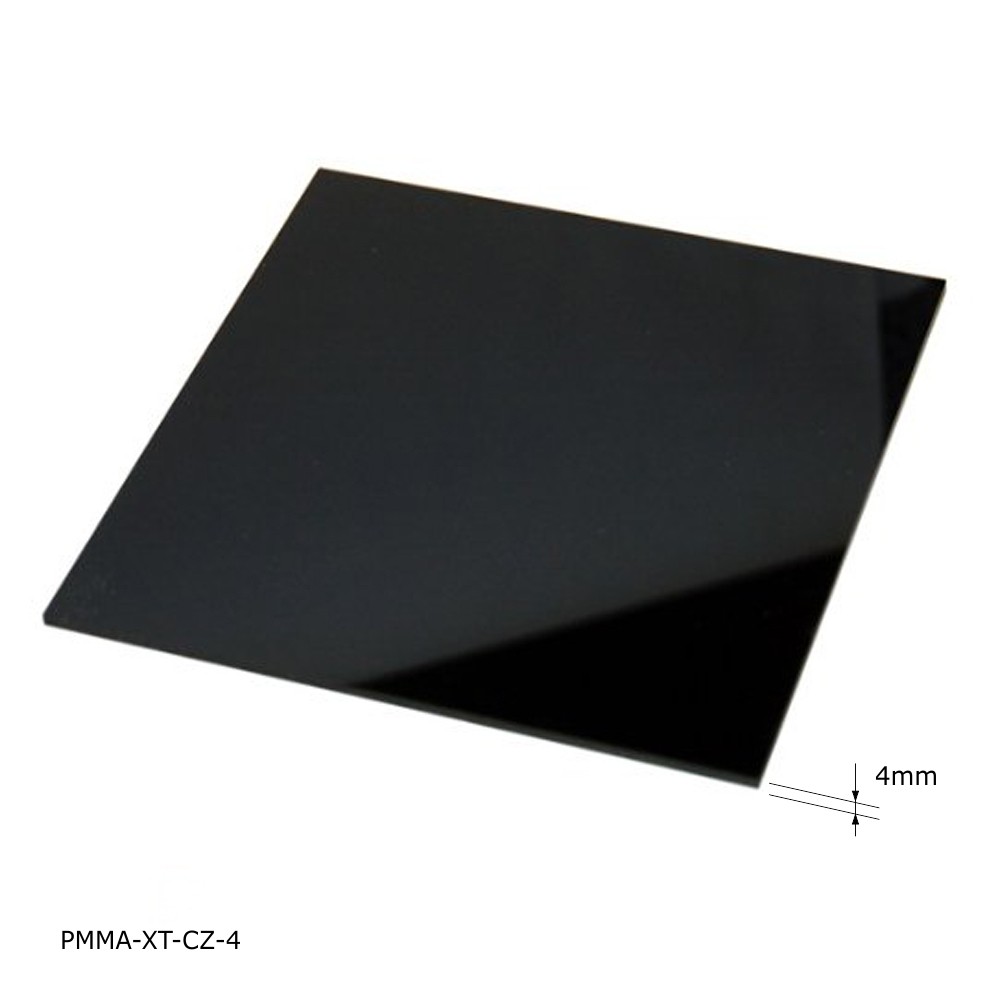 4mm - plexi czarna - DETAL