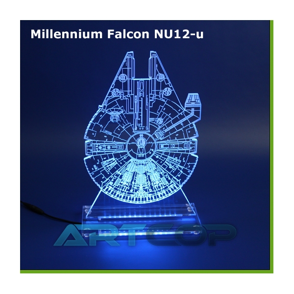 copy of Prezenter LED z plexi - Millennium Falcon STAR WARS