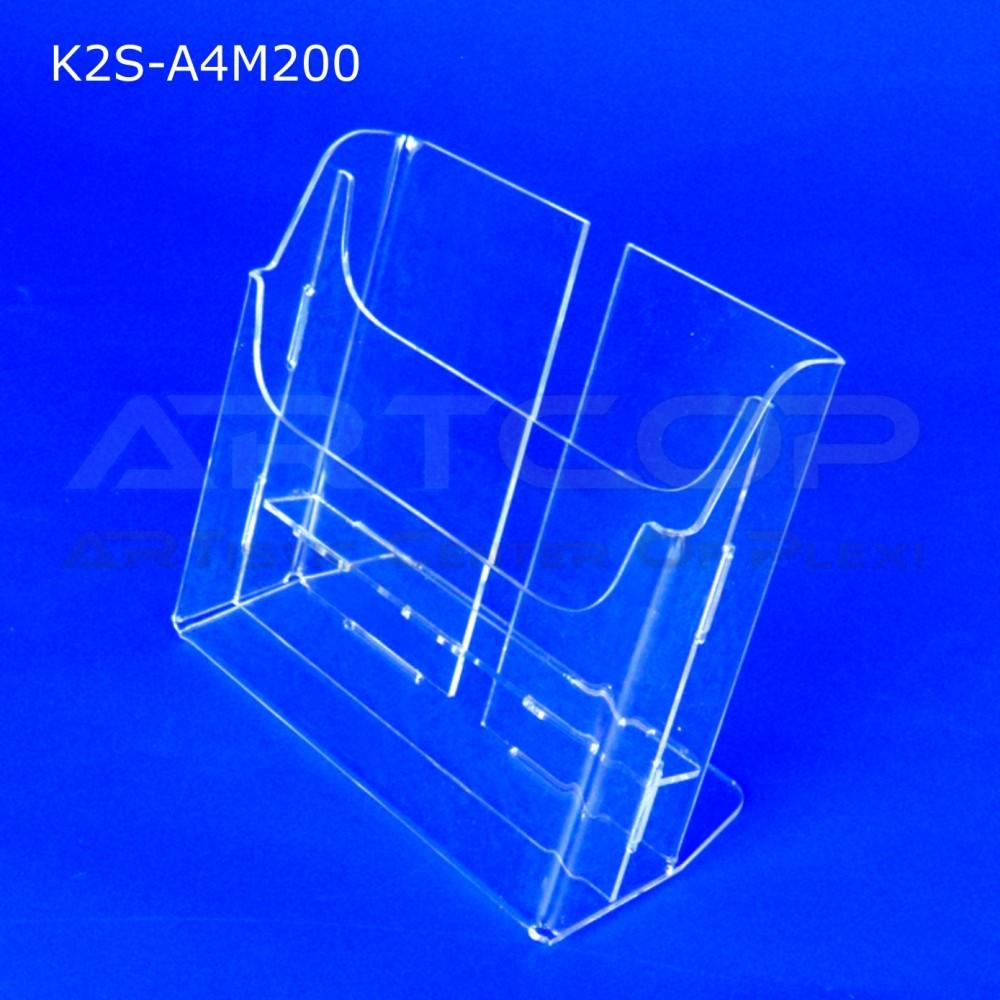 Horizontal A4 Cascade Standing Pocket (2-tier)