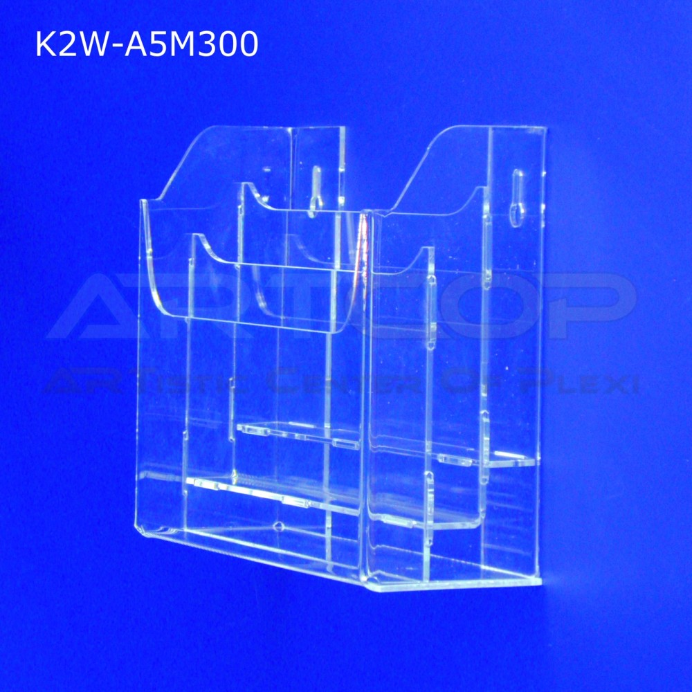 A5 x 3 Cascading Wall Pocket - LANDSCAPE