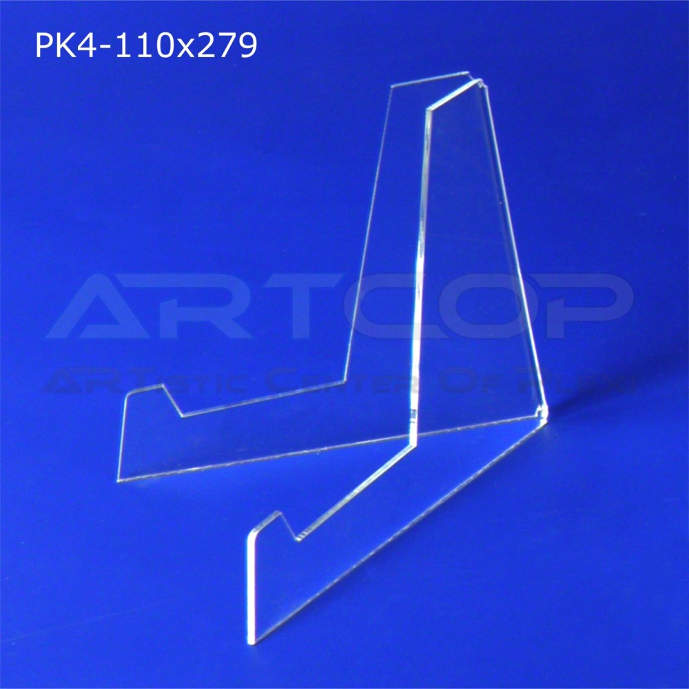 ANCHOR PK4-110x279 plexiglass display stand, item presenter