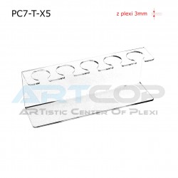 Podstawka PC7 na 5 lodów - transparent