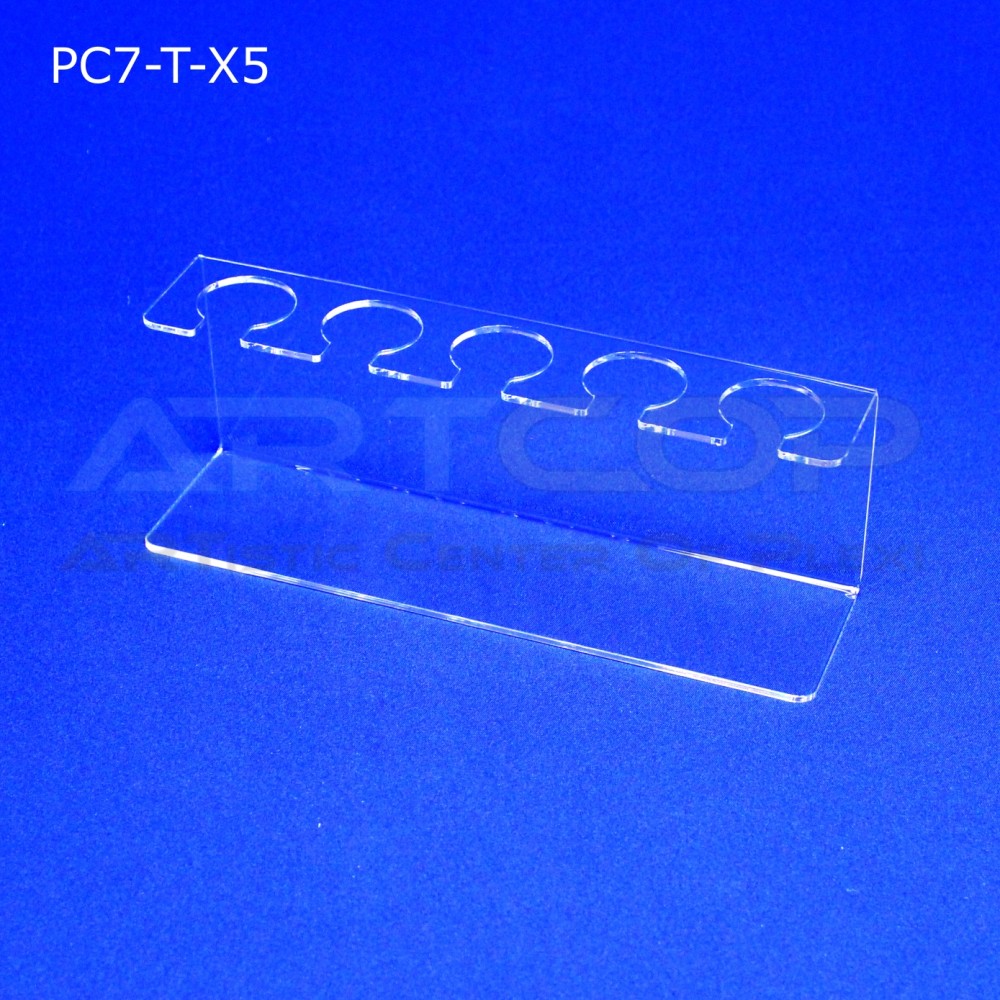 PC7 stand for 5 ice creams - transparent cream cone holder
