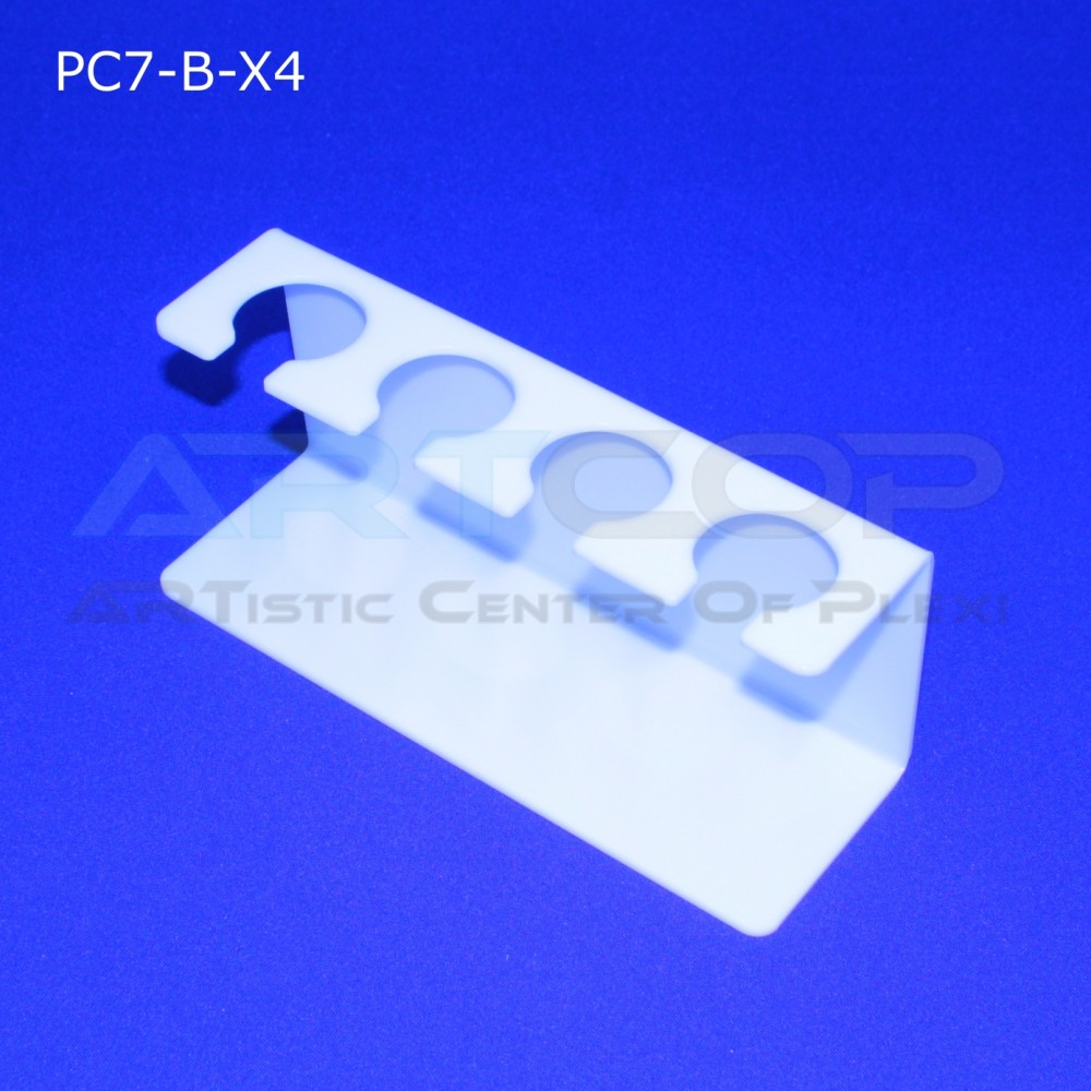 PC7 base for 4 ice creams - white cream cone holder