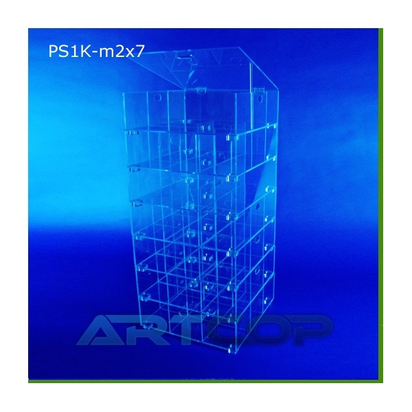Plexiglass containers, boxes