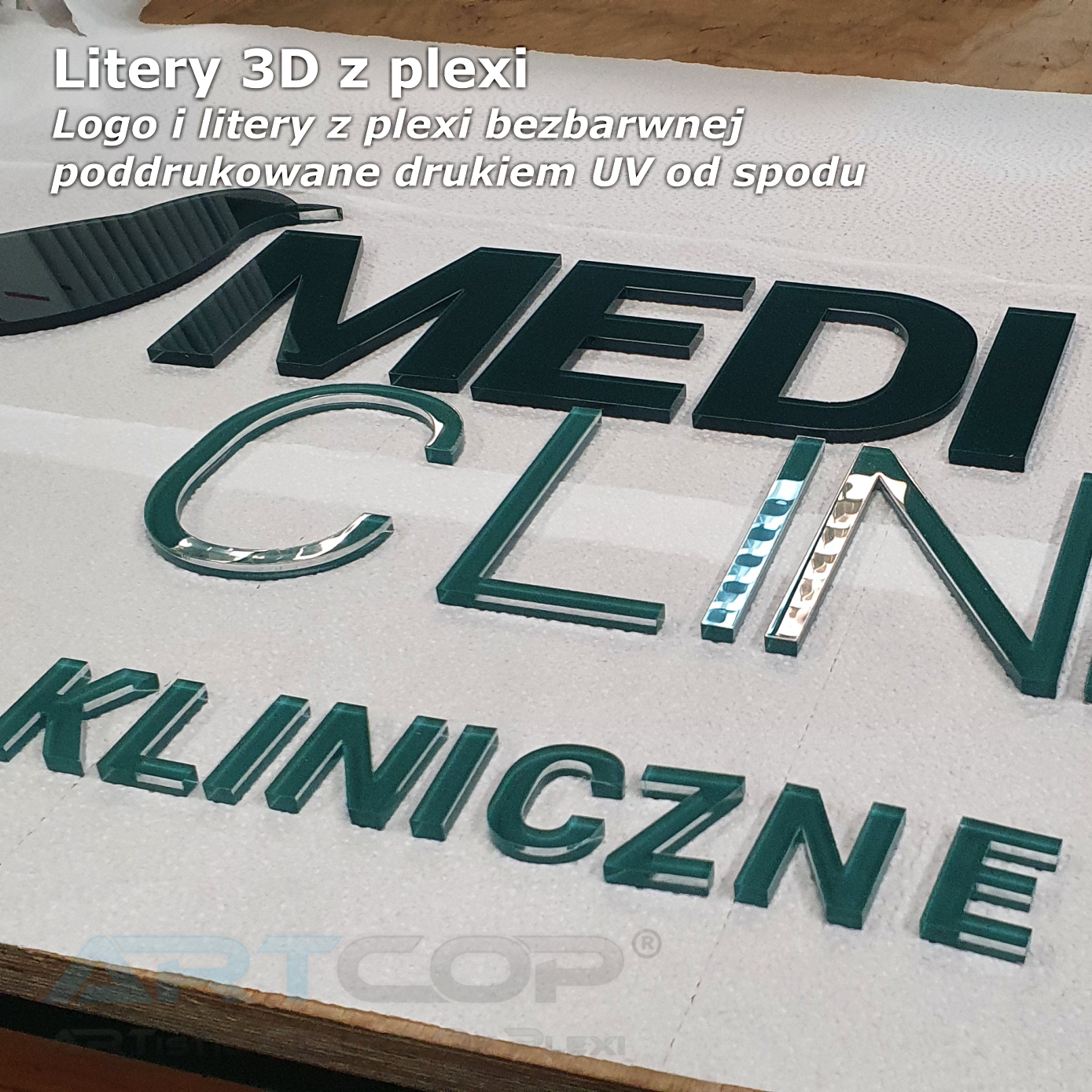 Medi Clinical - litery z plexi z poddrukiem UV - foto 3.jpg