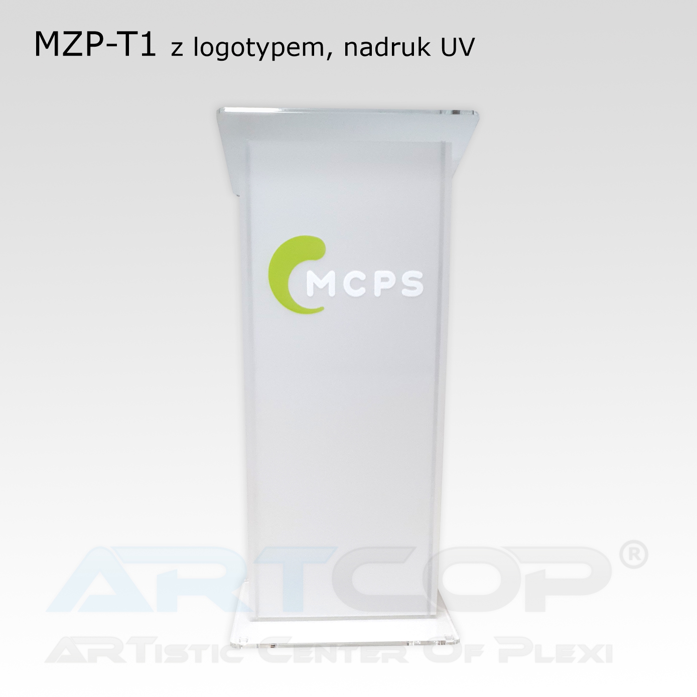 MZP-T1 z nadukiem UV z plexi  firmy ARTCOP