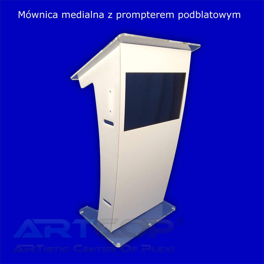 MZP-T1-P2 medialna mównica z plexi