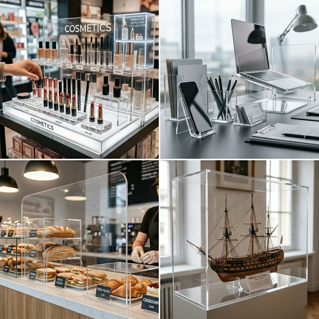 Pleksi w służbie wszechstronności: Od biznesu po domowe kolekcje