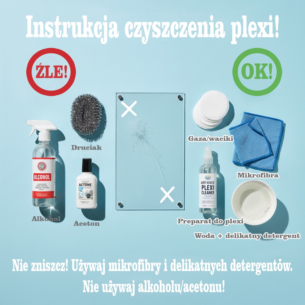 Jak CZYŚCIĆ PLEKSI, żeby jej nie ZNISZCZYĆ? Poradnik i Ważne Zakazy! 